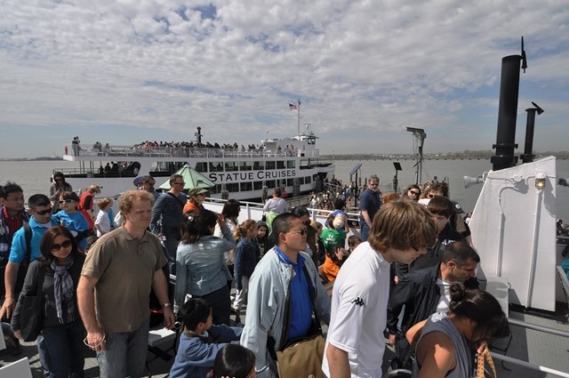 Seeing Ellis Island should not be rushed. Check the ferry schedule ahead of time, so that you know when to arrive and when you want to leave.