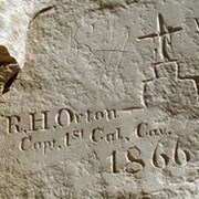 Orton inscription from 1866