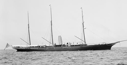 The Alva A yacht on water.