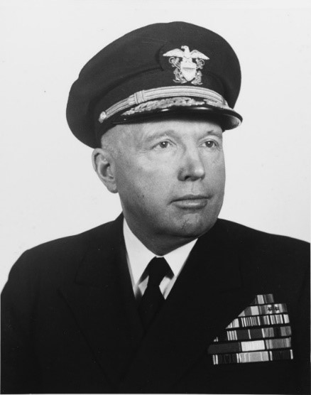 Admiral Dr. Ross McIntire A man in a military uniform