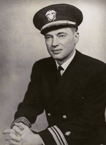 Lt. Commander, Dr. Howard Bruenn A man in a military uniform