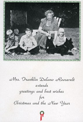 Eleanor Roosevelt Christmas Card
