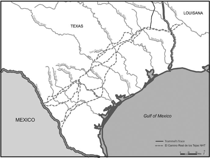 Caddo Nation ancient mound site maps