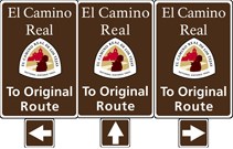 to original route banner
