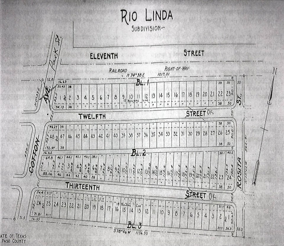 mapa del barrio Rio Linda