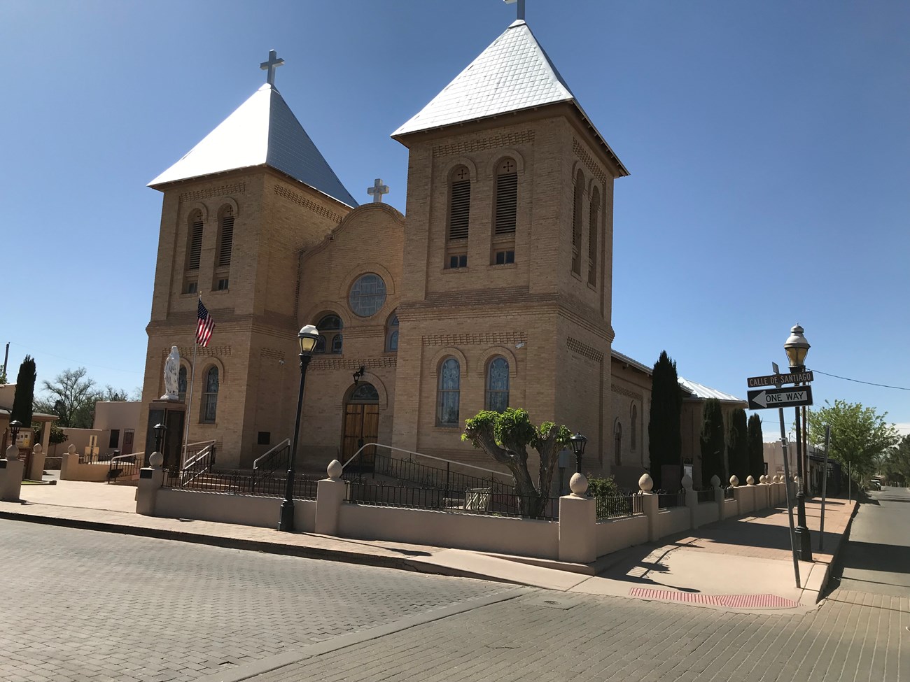 Mesilla Plaza y Mesilla Historic District El Camino Real de Tierra Adentro Sendero Histórico
