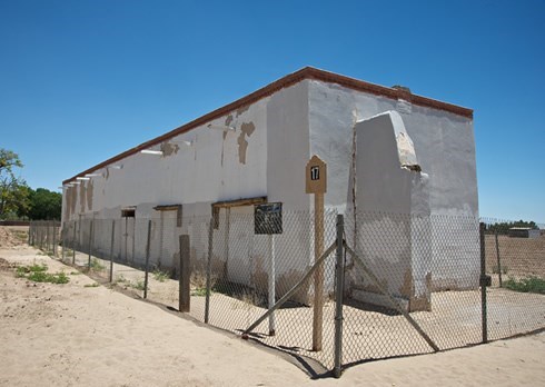 white rectangular building