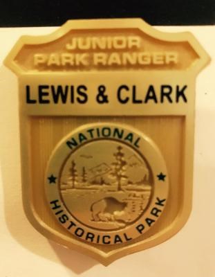 junior ranger badge Madalla de junior guardaparque