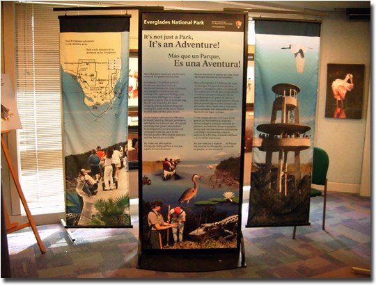 Everglades Hanging Banner Display