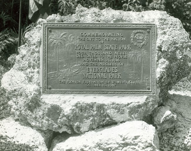 Royal Palm State Park dedication