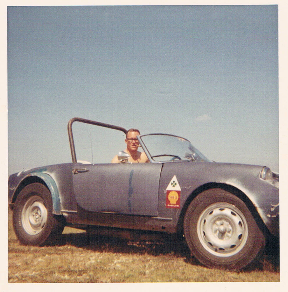 Ted Swanson in his Alpha 283 Chevy in 1968