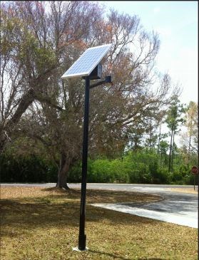 solar parking lot lights