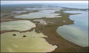 Basins in Florida Bay