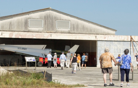 Veterans visit new interpretive missile display in park