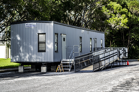 Temporary Visitor Center