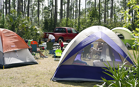 camping long pine key