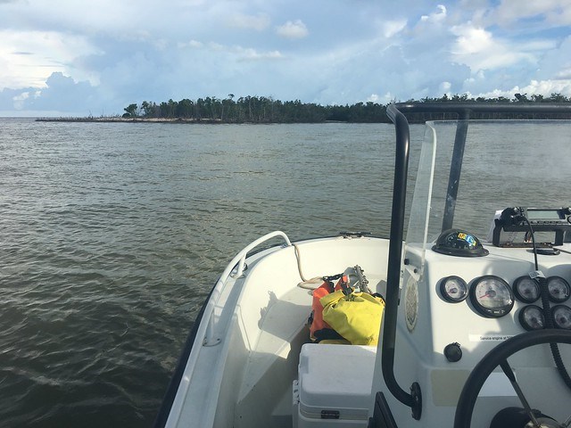 Boat in Florida Bay