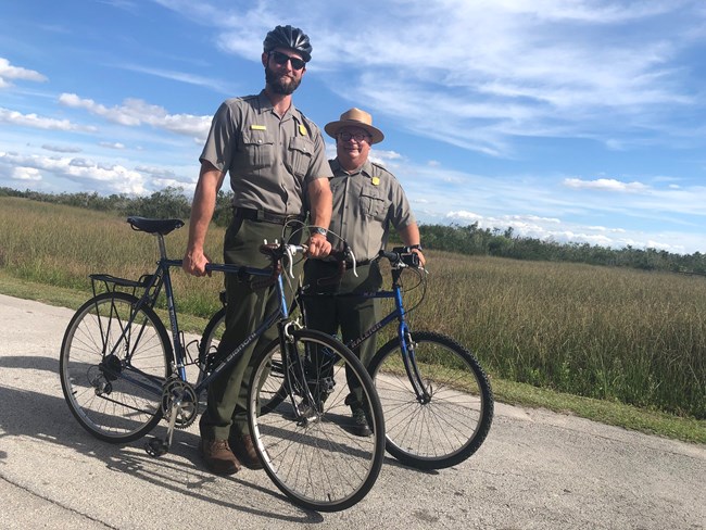 Rangers with Bicycles