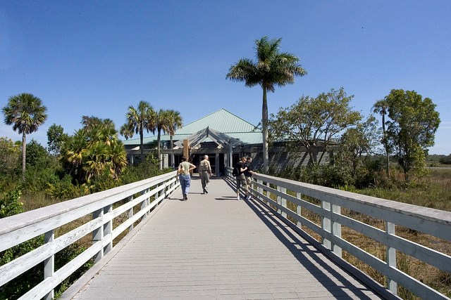 Ernest F. Coe Visitor Center Entrance