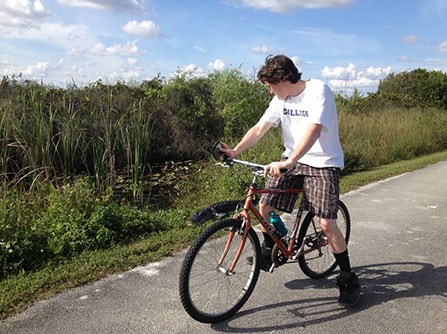 Biking Shark Valley