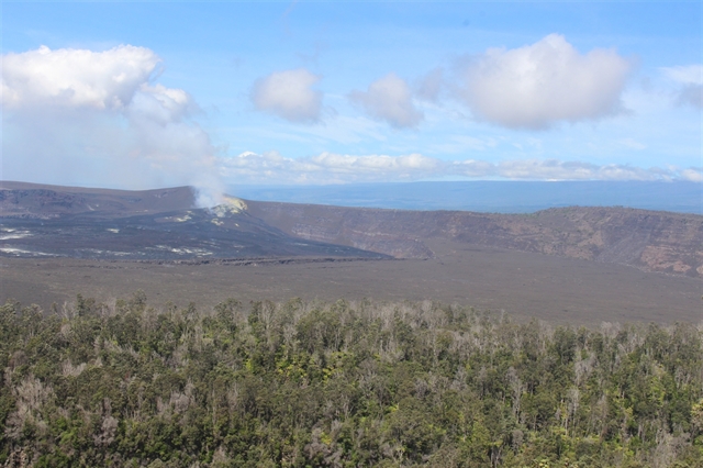 Hawaii Volcanoes National Park: Current image from the NPS Air Quality Web Camera Network.