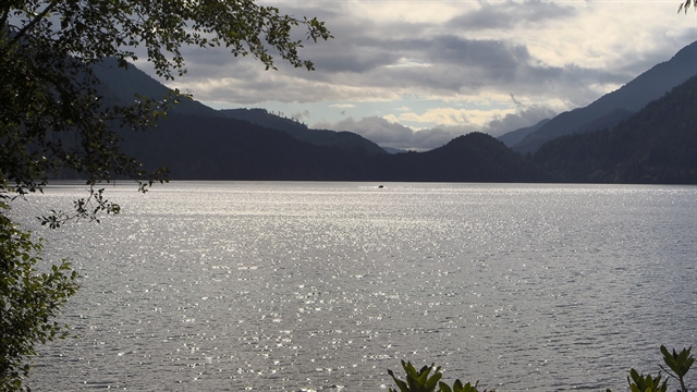View of Lake Crescent looking southeast from the NPS Air Quality Web Camera Network.