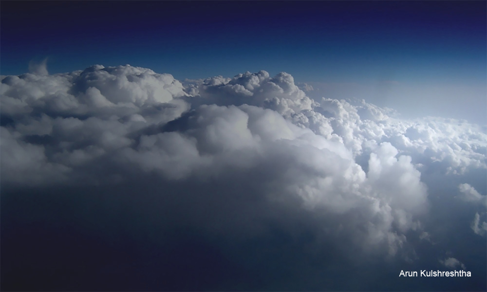 Example of Condensation - Image of clouds