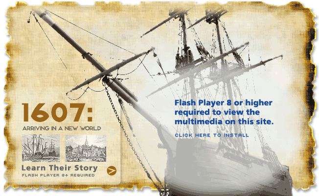 1607 Ariving in a New World