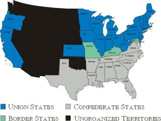 border states 1860