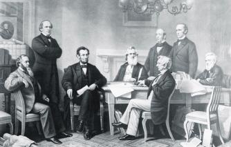 First Reading of the Emancipation Proclamation