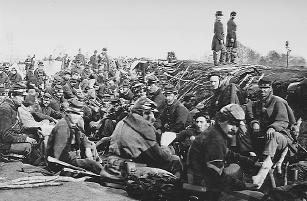 Union Soldiers in the field