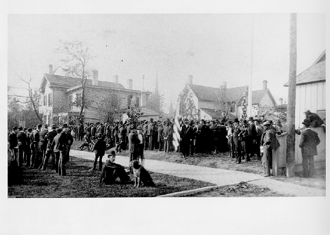 The Lincoln Home in the late 1860s