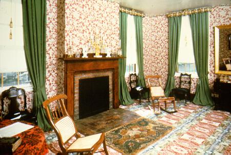 The Lincoln Home sitting room