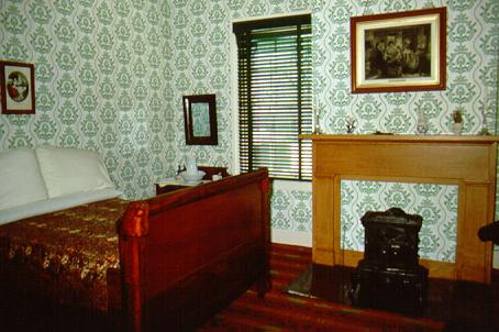The Lincoln Home guest room