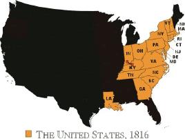 The United States, 1816