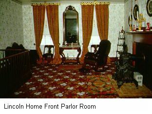 Front Parlor in Lincoln Home