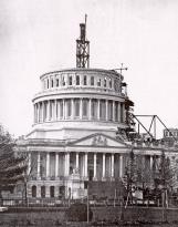 United States Capitol under construction during Lincoln's Administration