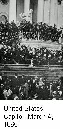 Crowd of People on Steps of U. S. Capitol