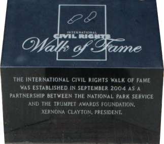 Walk of Fame Plaque