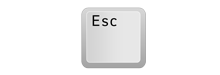 Escape Key Icon