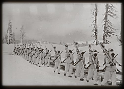 Mt. Rainier National Park Centennial -- Soldiers Winter Training