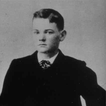 A young Herbert Hoover