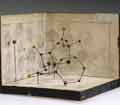 Dorothy Hodgkin's model of penicillin's structure.
