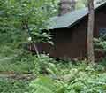 The, now, rehabed presidential cabin at Rapidan Camp.