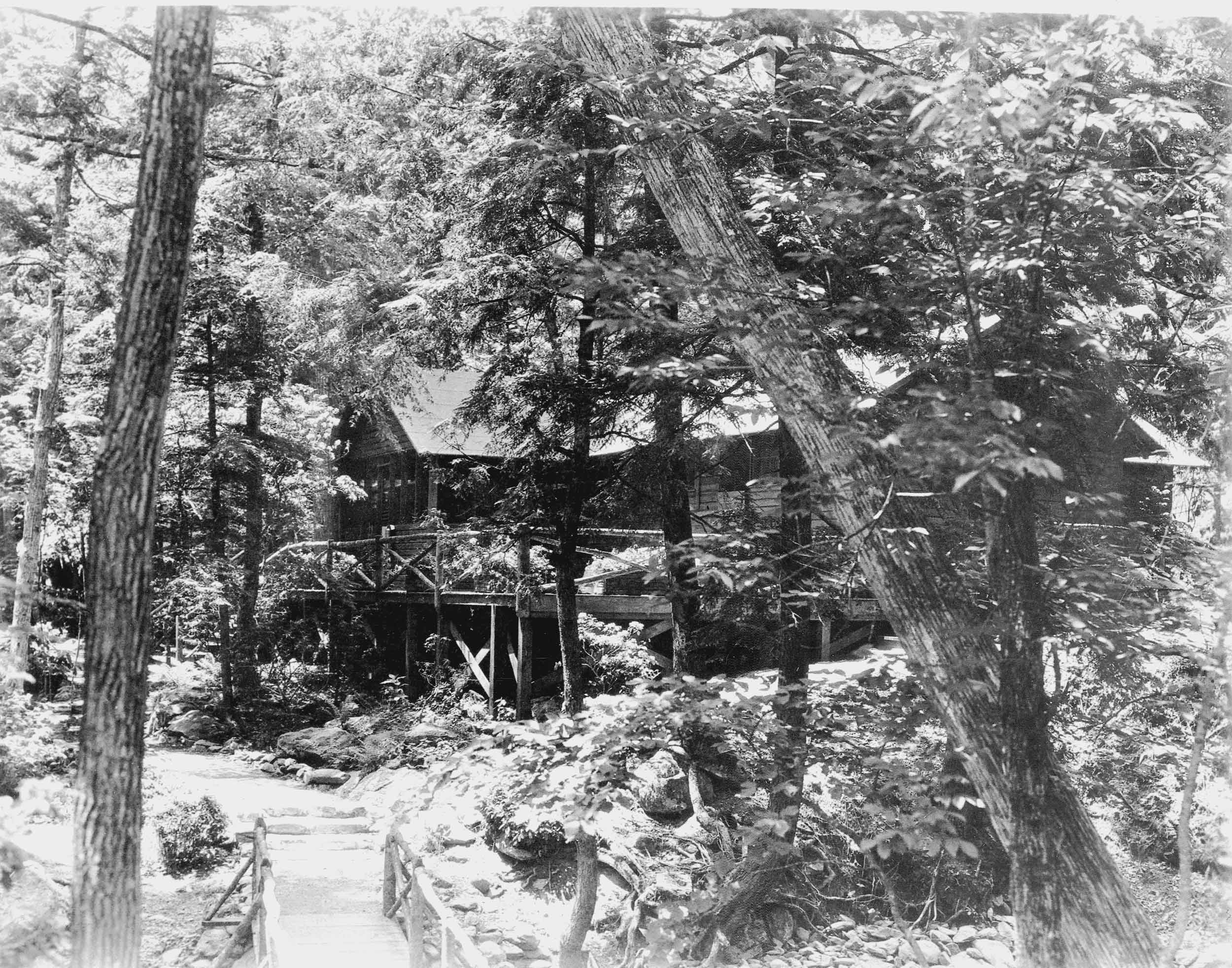 The Rapidan Brown House building.