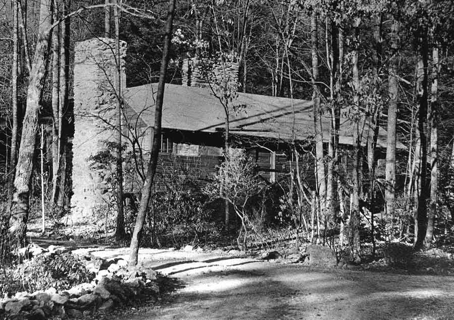 The Rapidan Mess Hall building.