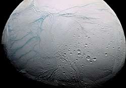 NASA photo of Enceladus