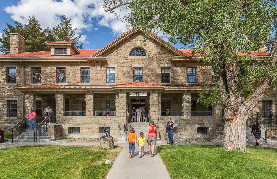 Photo of the Albright Visitor Center