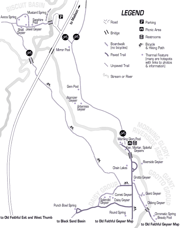 Old Faithful Map