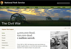 NPS website: The Civil War